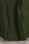 1960's Ex Green Beret Soldier Release OG-107 Utility Shirt with First Attachment Patch, Used, B