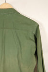 1967 Contract Estimated S-R 3rd Model Jungle Fatigue Jacket 73rd Surveillance Airplane Company  Patch First Attached Used