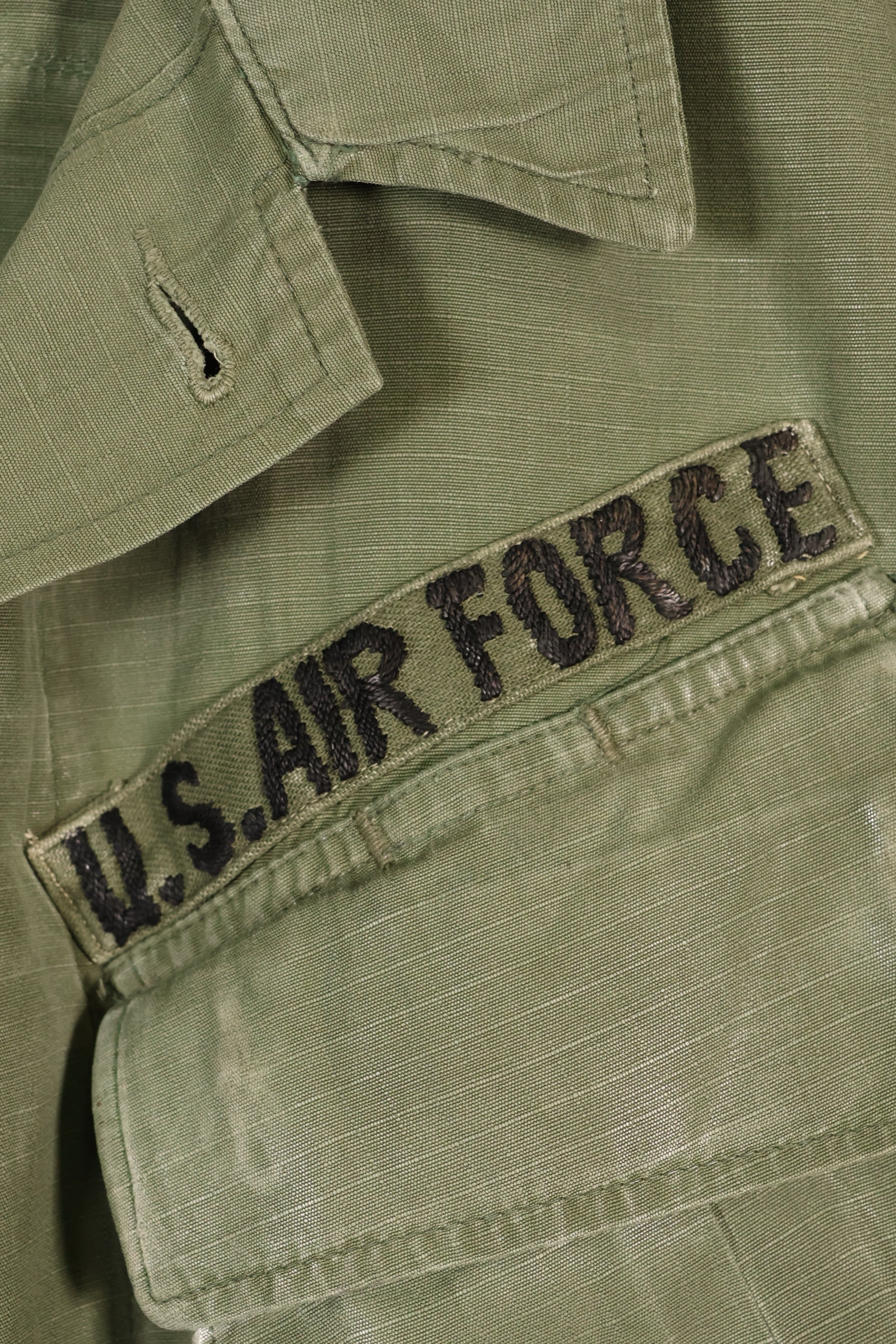 สัญญาปี 1968, S-R, USAF, แจ็กเก็ตสนามแบบป่า รุ่นที่ 4, แขนสั้น, ปรับแต่งตามสั่ง, มือสอง