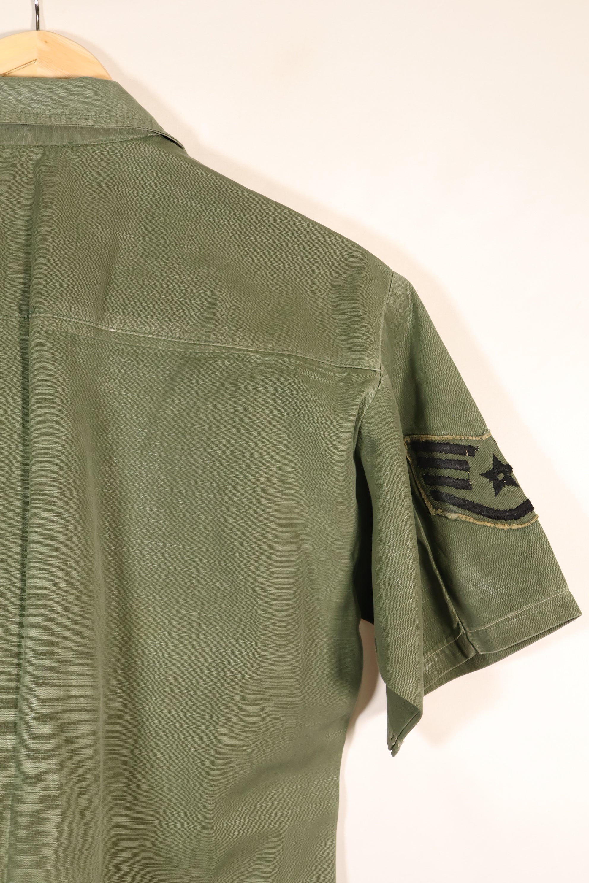 สัญญาปี 1968, S-R, USAF, แจ็กเก็ตสนามแบบป่า รุ่นที่ 4, แขนสั้น, ปรับแต่งตามสั่ง, มือสอง