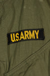 1967 Contract M-R 3rd Model Jungle Fatigue Jacket with patches, good condition, used.