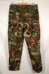 1980's Okinawa souvenir ERDL camouflage Woodland camouflage locally made pants, unused.