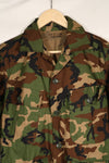1980's Okinawa souvenir ERDL camouflage woodland camouflage locally made jacket, never used.