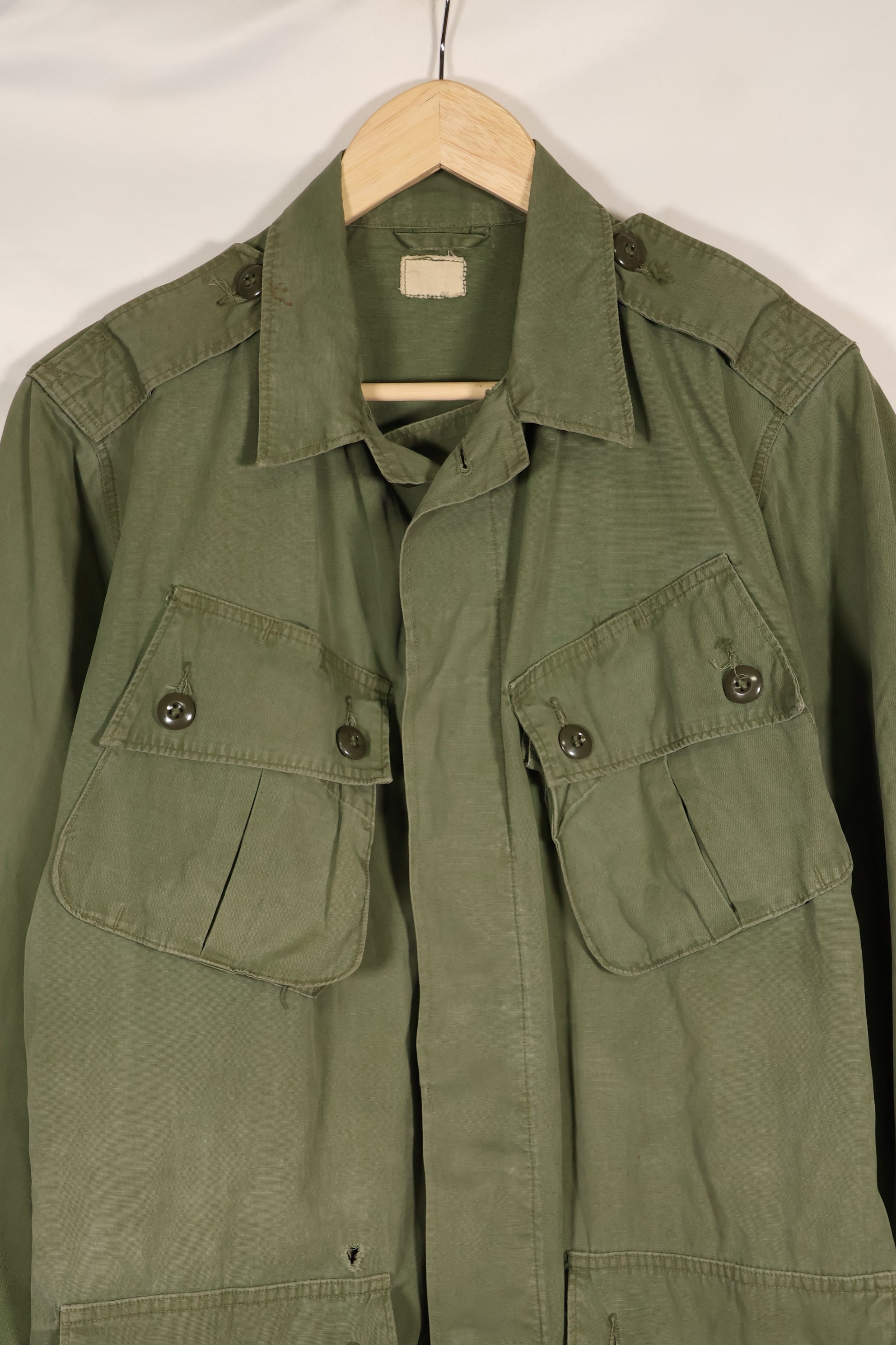ประมาณปี 1963 ประมาณ S-S รุ่นที่ 1 แจ็คเก็ตแบบทหารป่า มีรอยขีดข่วน สินค้ามือสอง