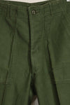 1960s lot OG-107 baker pants, cargo pocket modification, ex-special forces personnel, used, A