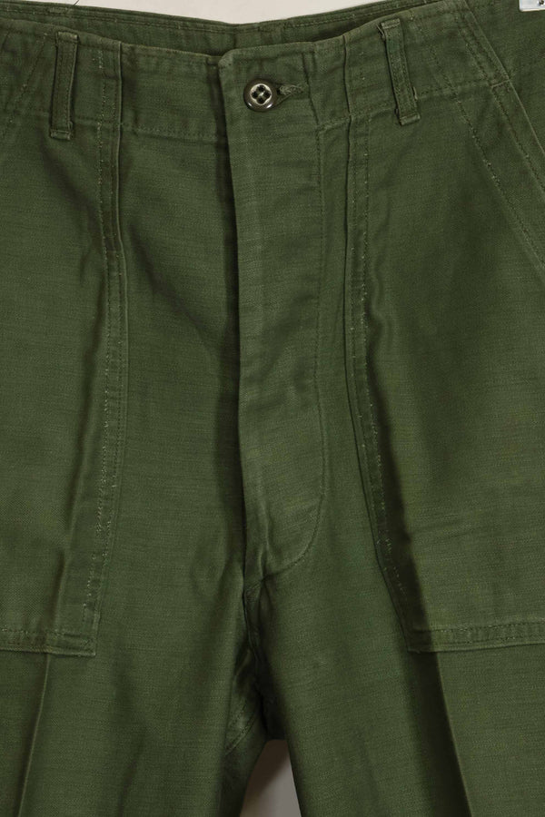 1960s lot OG-107 baker pants, cargo pocket modification, ex-special forces personnel, used, A