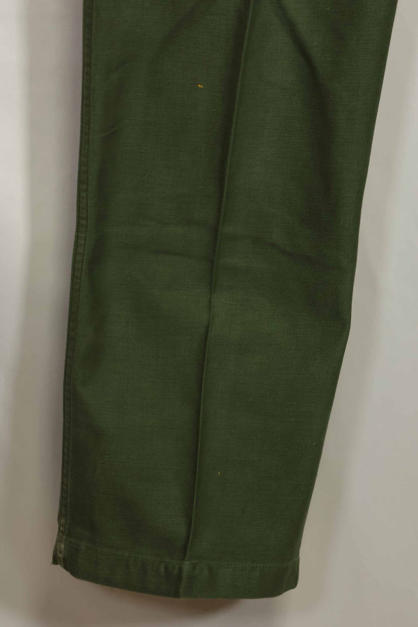 1960s lot OG-107 baker pants, cargo pocket modification, ex-special forces personnel, used, A