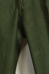 1960s lot OG-107 baker pants, cargo pocket modification, ex-special forces personnel, used, A
