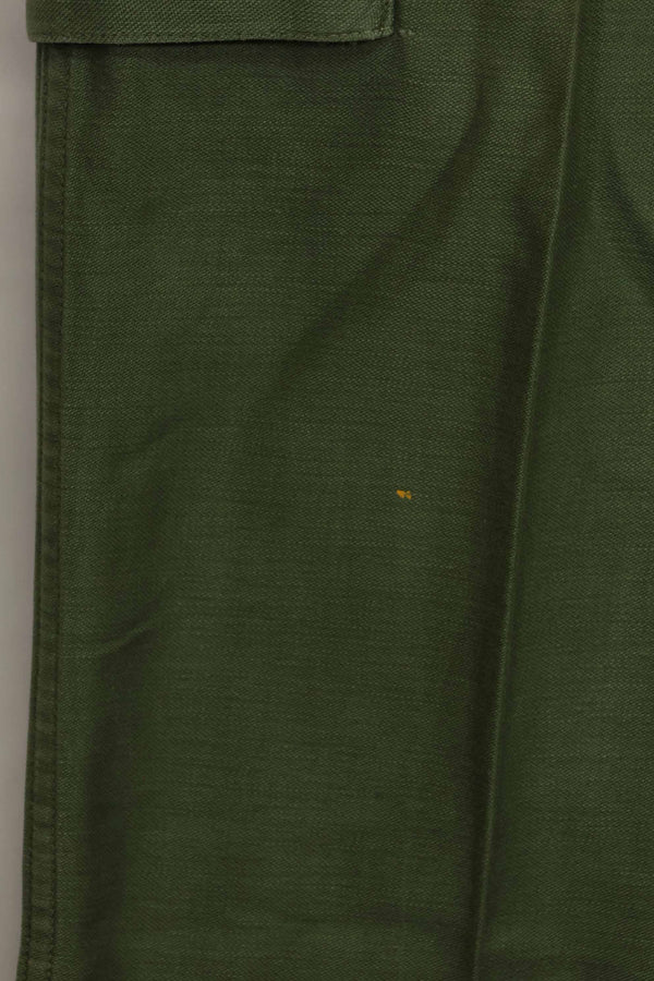 1960s lot OG-107 baker pants, cargo pocket modification, ex-special forces personnel, used, A