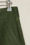 1960s lot OG-107 baker pants, cargo pocket modification, ex-special forces personnel, used, A