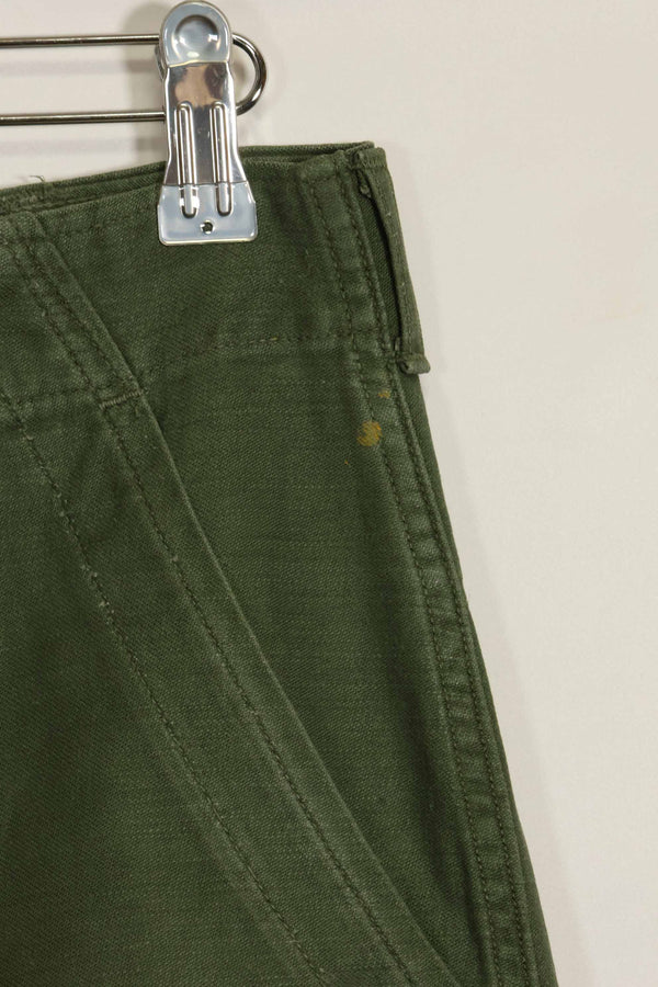 1960s lot OG-107 baker pants, cargo pocket modification, ex-special forces personnel, used, A