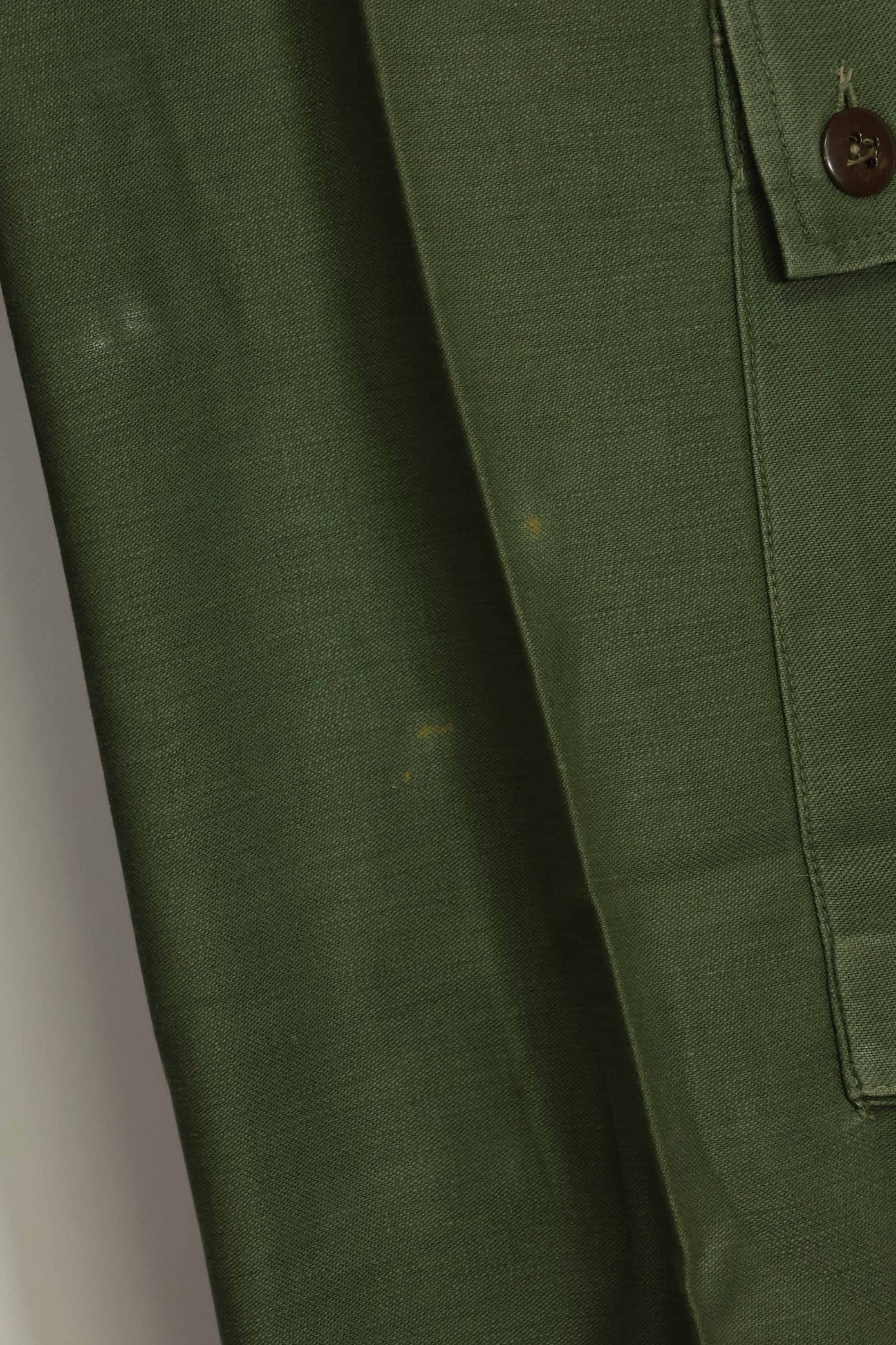 1960s lot OG-107 baker pants, cargo pocket modification, ex-special forces personnel, used, A