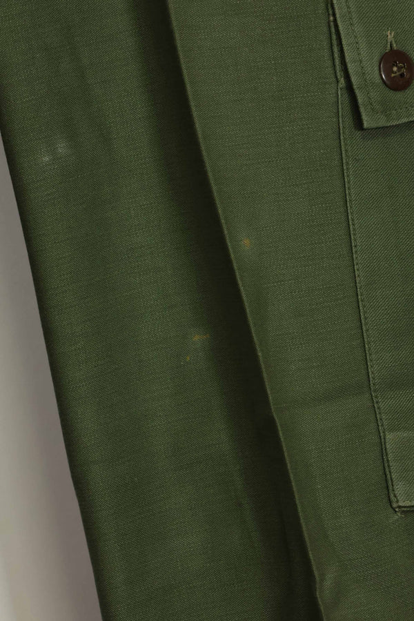 1960s lot OG-107 baker pants, cargo pocket modification, ex-special forces personnel, used, A