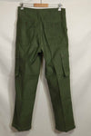 1960s lot OG-107 baker pants, cargo pocket modification, ex-special forces personnel, used, A