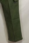 1960s lot OG-107 baker pants, cargo pocket modification, ex-special forces personnel, used, A