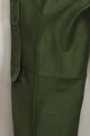 1960s lot OG-107 baker pants, cargo pocket modification, ex-special forces personnel, used, A