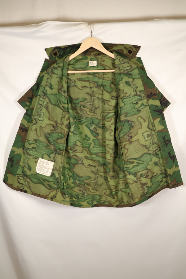 1969 Contract S-S USAF Major ERDL Ripstop Jacket with Tailor Used