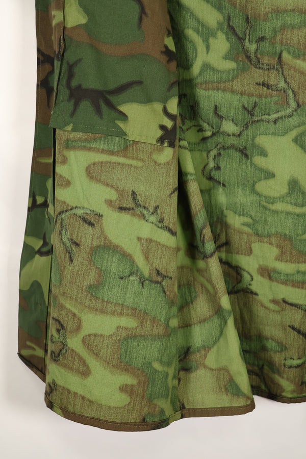 Estimated circa 1967 Deadstock US ARMY Advisor ERDL Camouflage Non Rip M59 Cut Shirt Unused