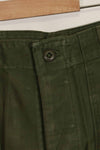 1960s lot OG-107 baker pants, cargo pocket modification, ex-special forces personnel, used, C