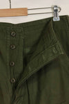 1960s lot OG-107 baker pants, cargo pocket modification, ex-special forces personnel, used, C