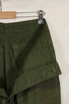 1960s lot OG-107 baker pants, cargo pocket modification, ex-special forces personnel, used, C