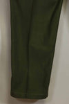 1960s lot OG-107 baker pants, cargo pocket modification, ex-special forces personnel, used, C
