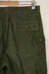1960s lot OG-107 baker pants, cargo pocket modification, ex-special forces personnel, used, C