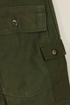 1960s lot OG-107 baker pants, cargo pocket modification, ex-special forces personnel, used, C
