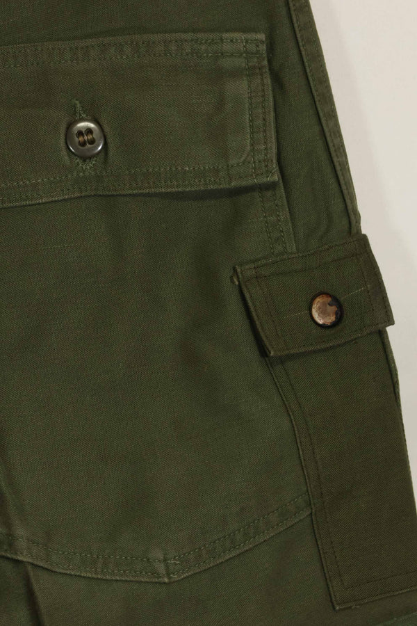 1960s lot OG-107 baker pants, cargo pocket modification, ex-special forces personnel, used, C