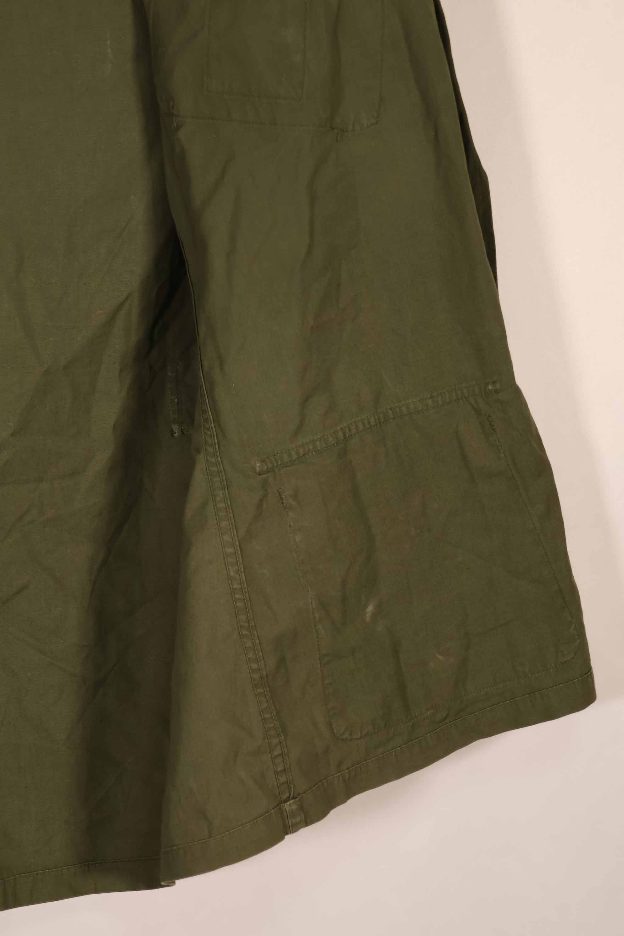 Real 2nd Model Jungle Fatigue Jacket S-R Used, faded, stained.