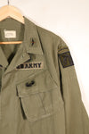1969 Contract, M-R, 4th Model Jungle Fatigue Jacket, With Aftermarket Patches, Used