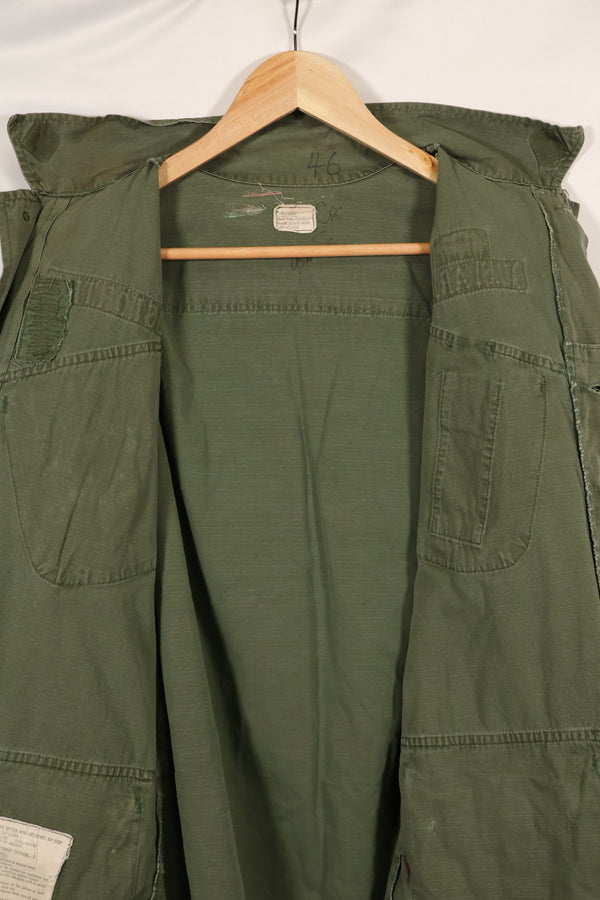 1969年頃　S-Sサイズ　4th Model ジャングルファティーグ　ジャケット　中古品　映画会社放出