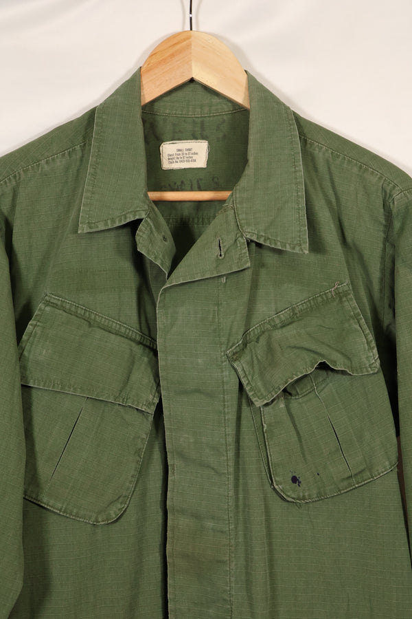 1968年頃　S-Sサイズ　4th Model ジャングルファティーグ　ジャケット　中古品　映画会社放出