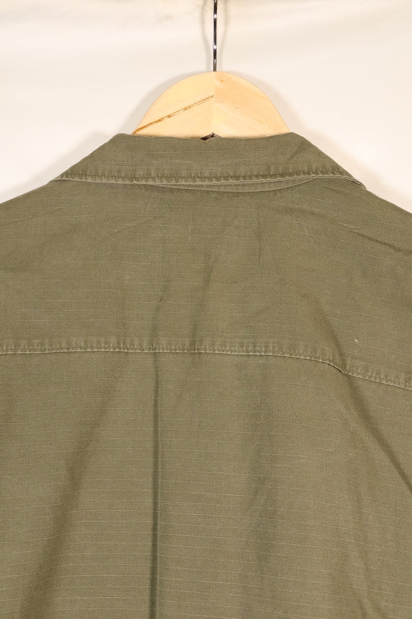 1969 Contract, M-R, 4th Model Jungle Fatigue Jacket, With Aftermarket Patches, Used