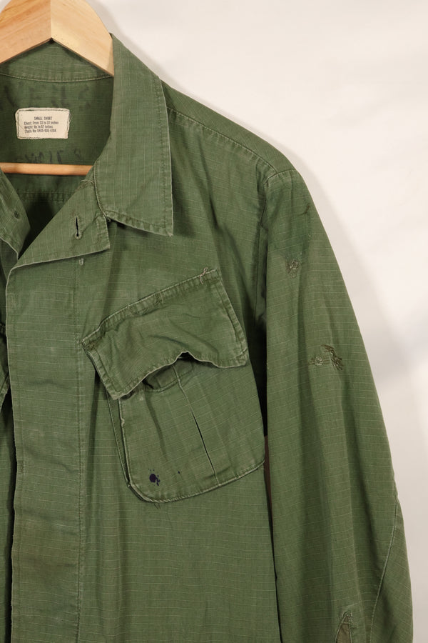 1968年頃　S-Sサイズ　4th Model ジャングルファティーグ　ジャケット　中古品　映画会社放出
