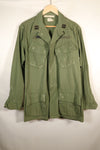 เสื้อแจ็กเก็ตแบบ Jungle Fatigue รุ่นที่ 4 ตามสัญญาปี 1969, M-R, มีแผ่นปะเพิ่มเติม, มือสอง