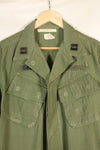 เสื้อแจ็กเก็ตแบบ Jungle Fatigue รุ่นที่ 4 ตามสัญญาปี 1969, M-R, มีแผ่นปะเพิ่มเติม, มือสอง