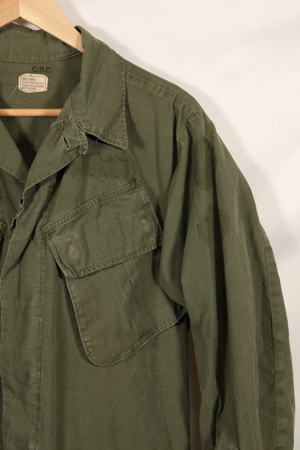 1968年頃　S-Sサイズ　4th Model ジャングルファティーグ　ジャケット　中古品　映画会社放出  B