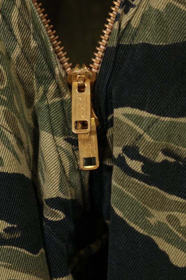 1960年代中頃　サイズ 46　沖縄タイガーパターン　タイガーストライプ フライトスーツ　中古品