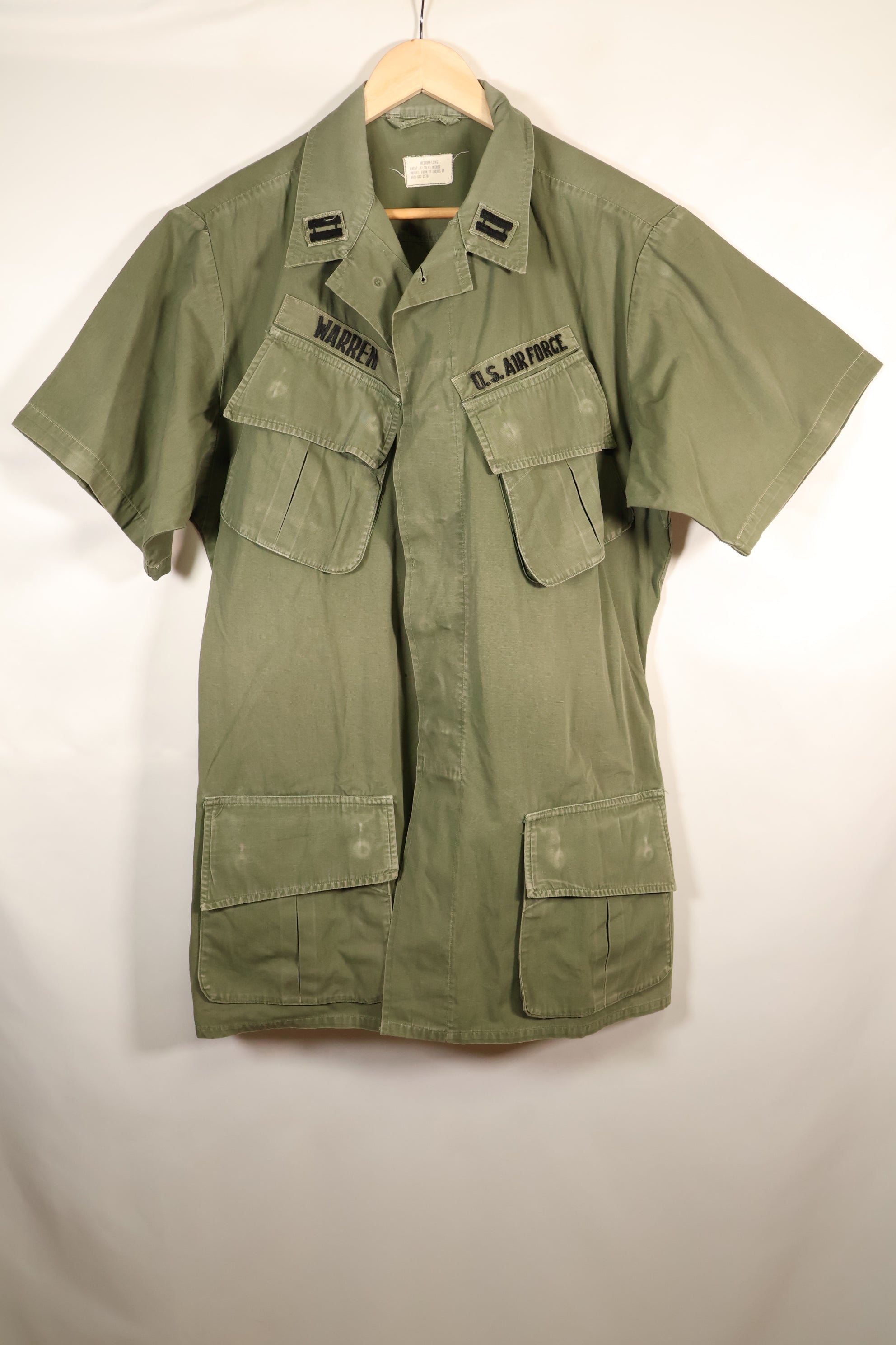 สัญญาปี 1967, M-L, แจ็กเก็ตสนามแบบที่ 3 สำหรับป่า, กองทัพอากาศสหรัฐฯ, ได้รับการปรับแต่งโดยส่วนตัว, มือสอง