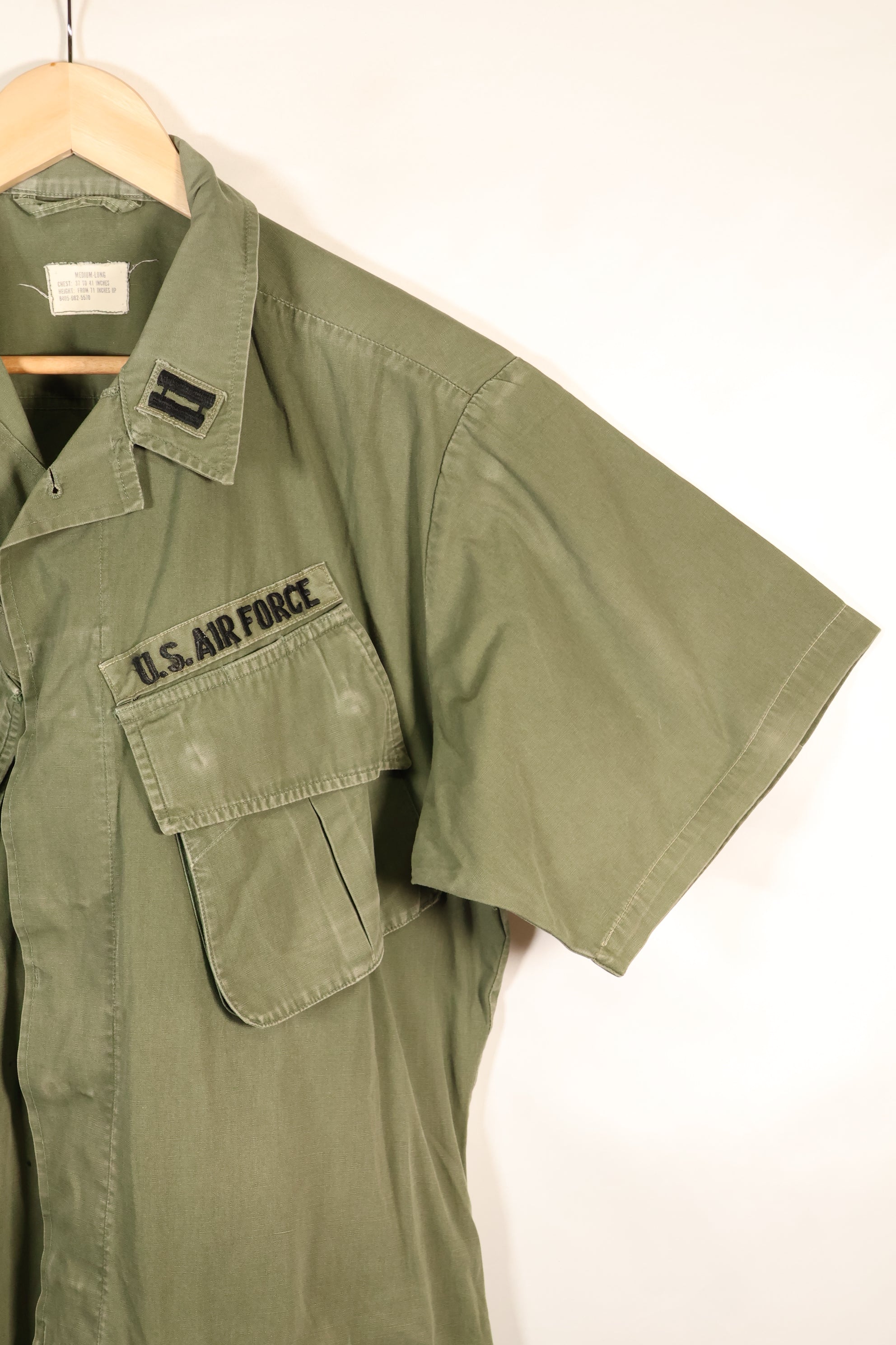สัญญาปี 1967, M-L, แจ็กเก็ตสนามแบบที่ 3 สำหรับป่า, กองทัพอากาศสหรัฐฯ, ได้รับการปรับแต่งโดยส่วนตัว, มือสอง