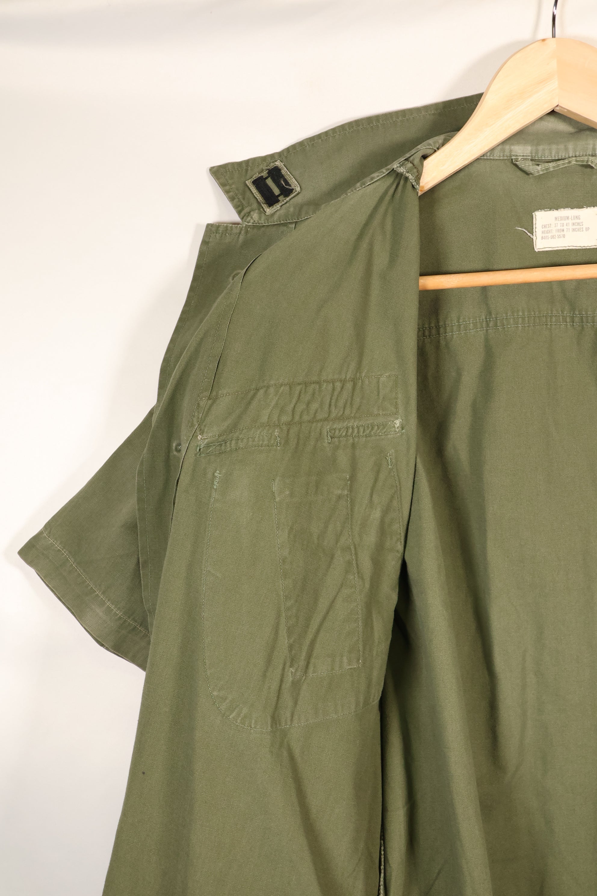 สัญญาปี 1967, M-L, แจ็กเก็ตสนามแบบที่ 3 สำหรับป่า, กองทัพอากาศสหรัฐฯ, ได้รับการปรับแต่งโดยส่วนตัว, มือสอง