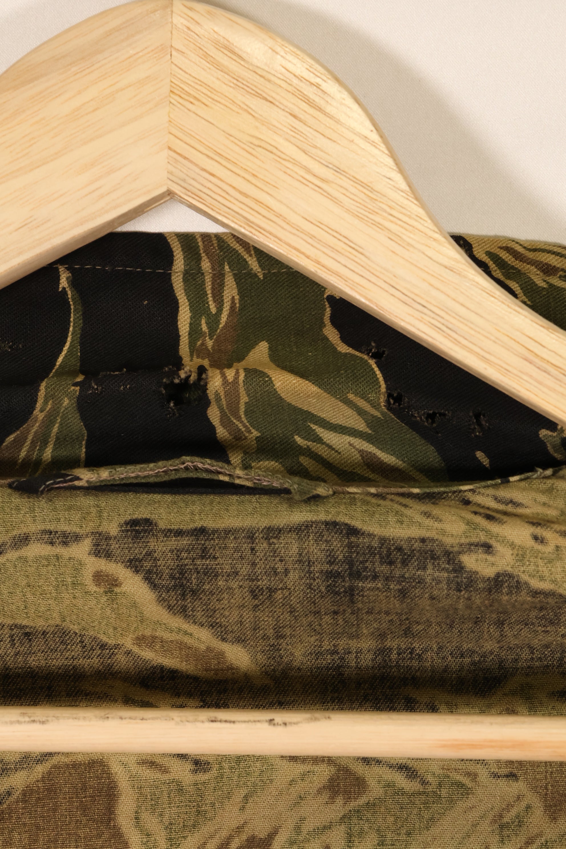 Mid-1960s Okinawa Tiger Pattern Tiger Stripe Flight Suit Used