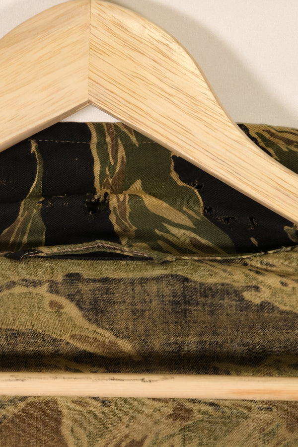 Mid-1960s Okinawa Tiger Pattern Tiger Stripe Flight Suit Used