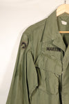 เสื้อแจ็คเก็ตแบบป่า รุ่นที่ 3 ตามสัญญาปี 1967, M-R, กองทัพสหรัฐฯ, มีตราติด, มือสอง