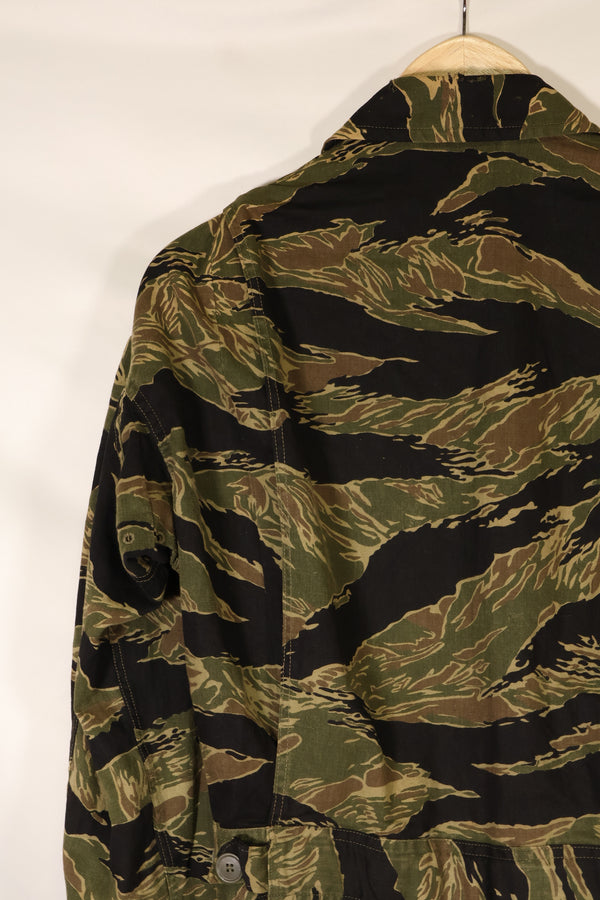 Mid-1960s Okinawa Tiger Pattern Tiger Stripe Flight Suit Used