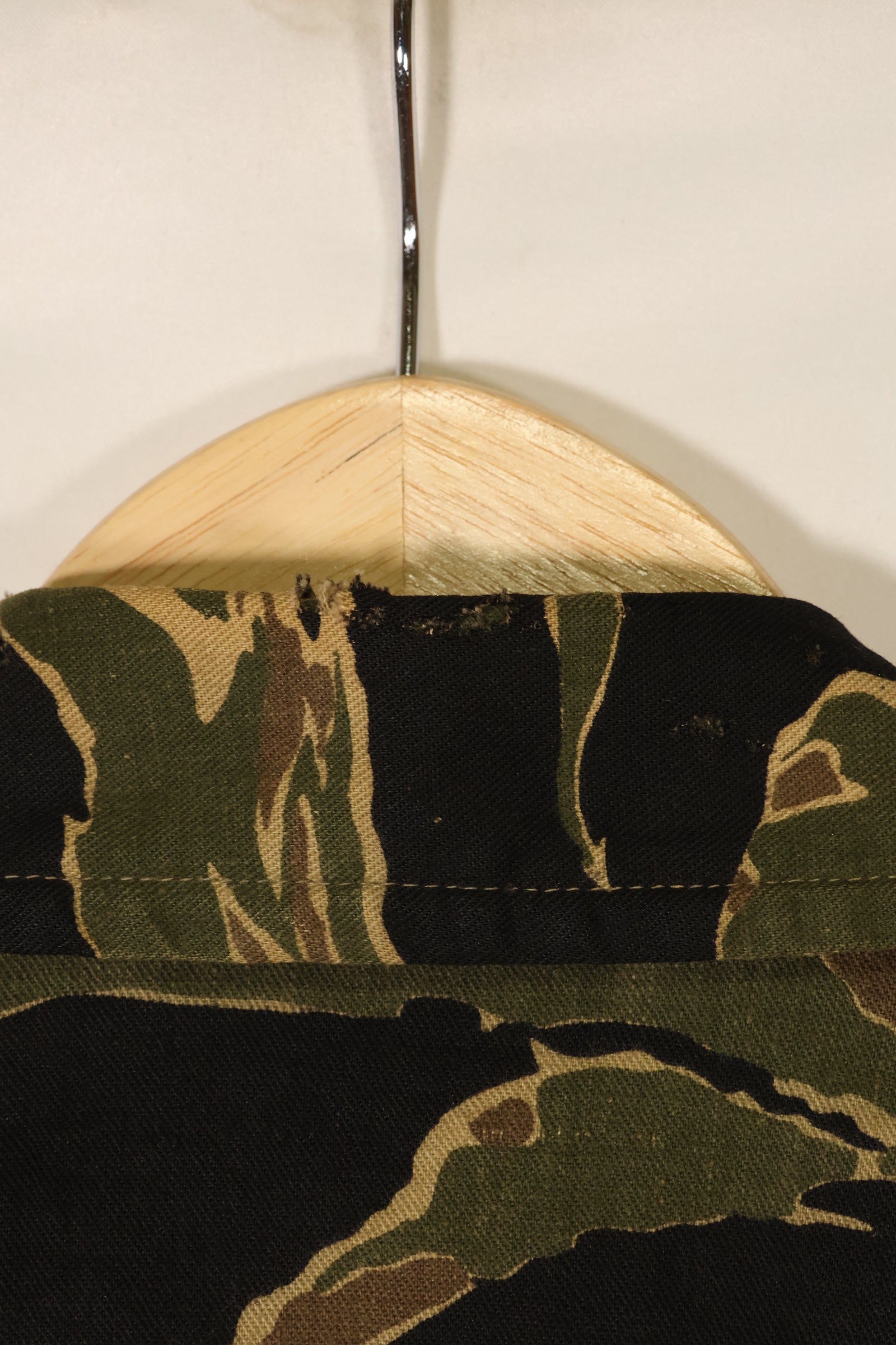 Mid-1960s Okinawa Tiger Pattern Tiger Stripe Flight Suit Used