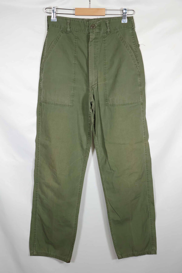 1960年代　ポップリン生地製　OG-107 ユーティリティパンツ　ベイカーパンツ　中古品　A