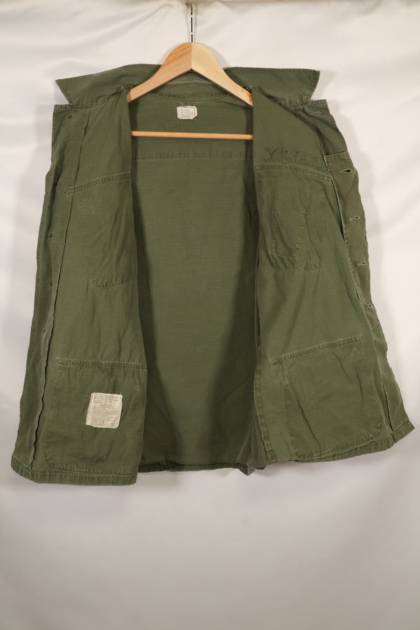 1969年頃　S-Sサイズ　4th Model ジャングルファティーグ　ジャケット　中古品　映画会社放出