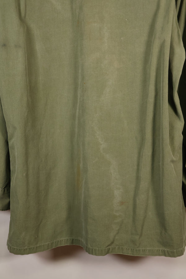 เสื้อแจ็คเก็ตแบบป่า รุ่นที่ 3 ตามสัญญาปี 1967, M-R, กองทัพสหรัฐฯ, มีตราติด, มือสอง